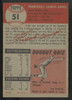 1953 Topps Frank Campos #51 EX