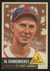 1953 Topps Al Schoendienst #78 EX/MT