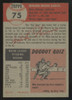1953 Topps Mike Garcia #75 VG/EX