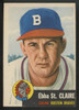 1953 Topps Ebba St. Claire #91 VG/EX