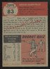 1953 Topps Howie Pollet #83 EX/MT