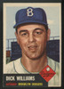1953 Topps Dick Williams #125 EX