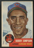 1953 Topps Harry Simpson #150 EX/MT