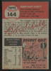 1953 Topps Bob Schultz #144 VG