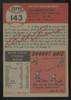 1953 Topps Billy Pierce #143 EX