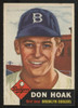 1953 Topps Don Hoak #176 EX