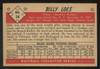 1953 Bowman Color Billy Loes #14 NM