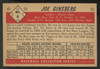 1953 Bowman Color Joe Ginsberg #6 VG/EX