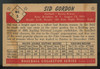 1953 Bowman Color Sid Gordon #5 EX "A"
