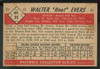 1953 Bowman Color Walter "Hoot" Evers #25 EX/MT