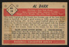 1953 Bowman Color Al Dark #19 EX