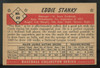 1953 Bowman Color Eddie Stanky #49 EX