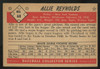 1953 Bowman Color Allie Reynolds #68 Good