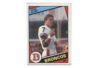 1980's Football Card Singles 