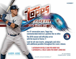 2018 Baseball Card Boxes