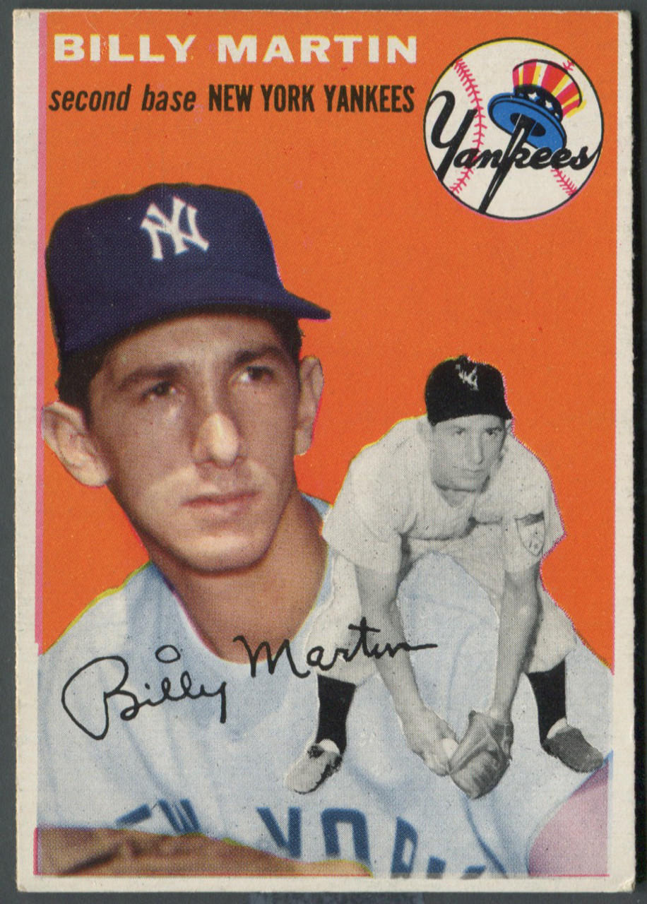 Billy Martin Baseball Cards