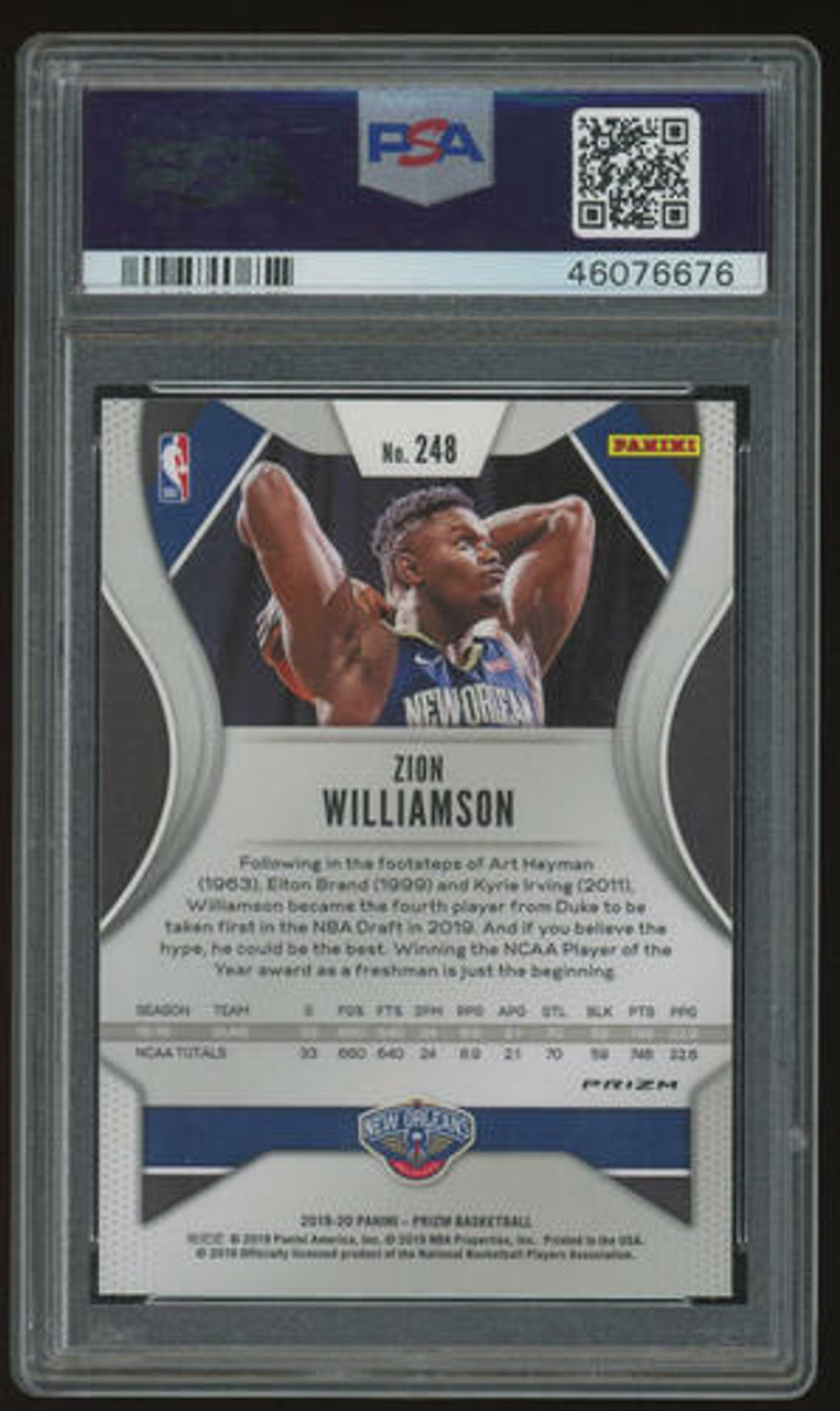 Zion Williamson rc ruby wave