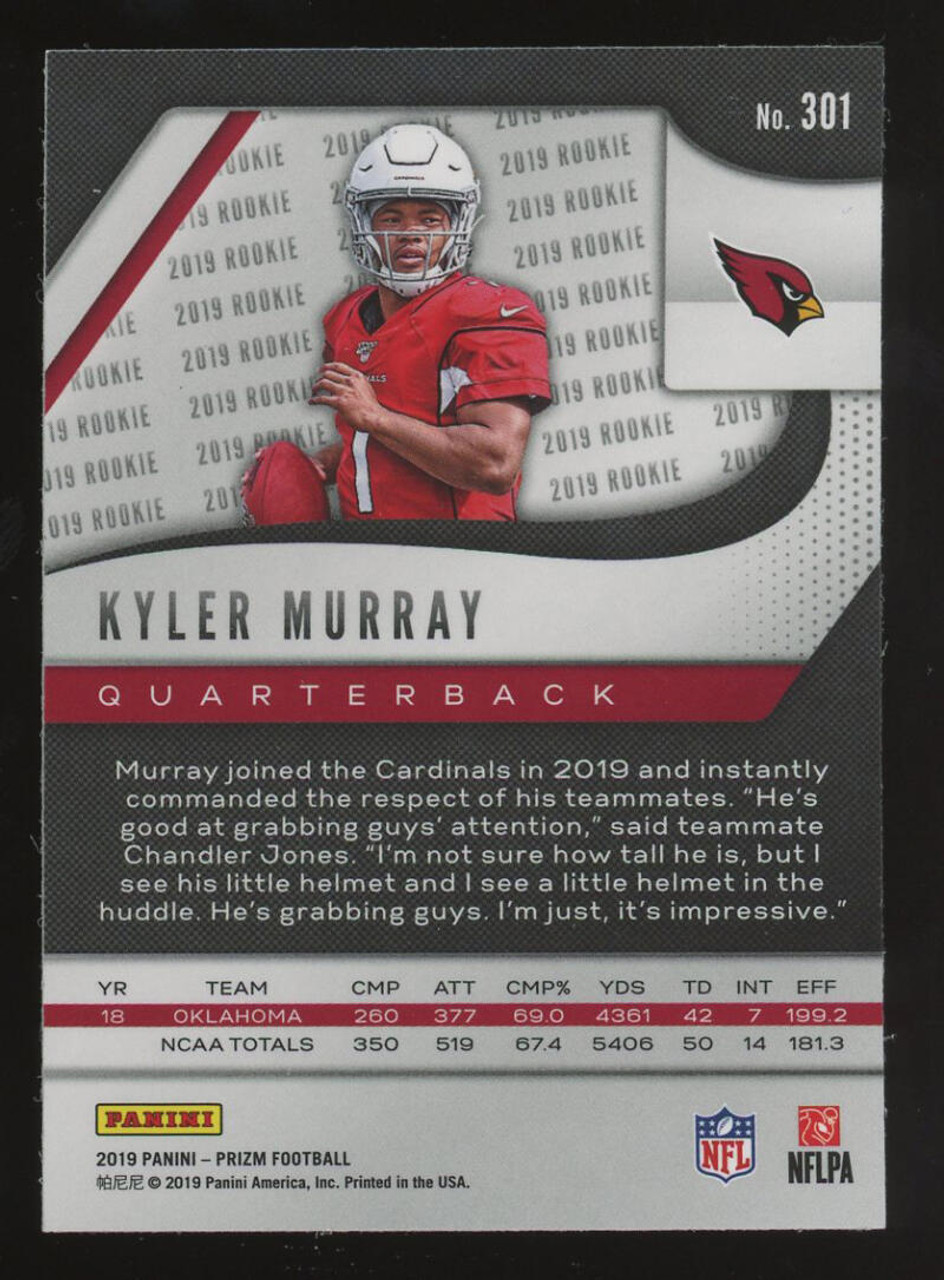 Just came in today! Special NFL 100 Kyler Murray jersey! : r/AZCardinals