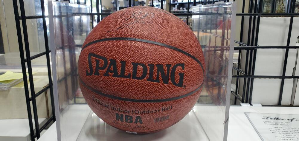 spalding lebron james ball