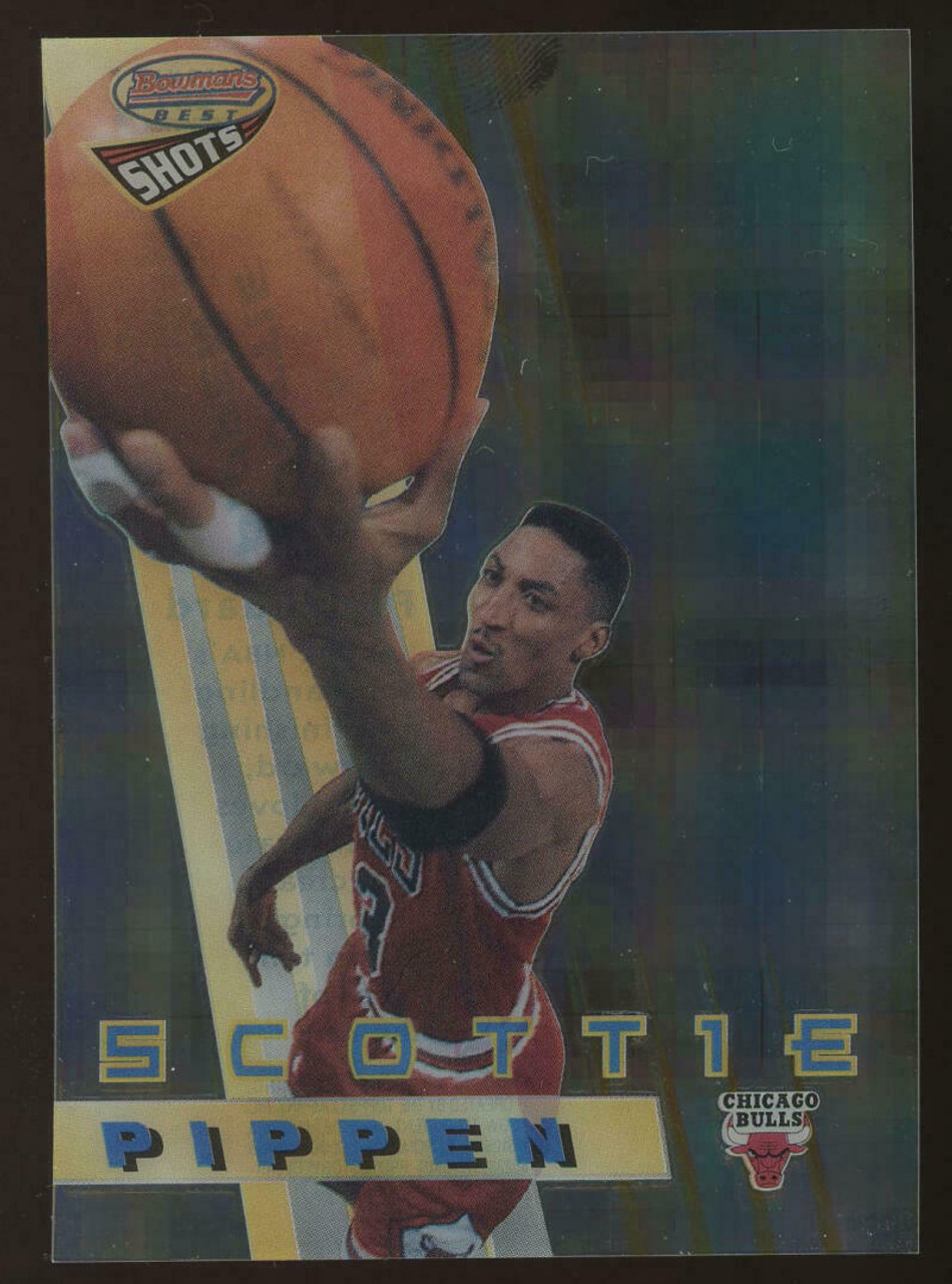 1996-97 Bowman's Best Shots Scottie Pippen Atomic Refractor #BS1