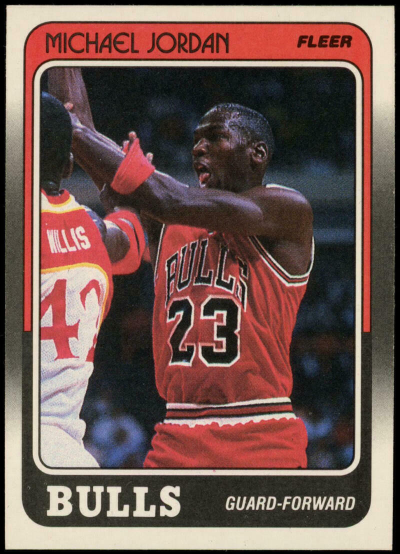 1988 fleer 17 michael jordan