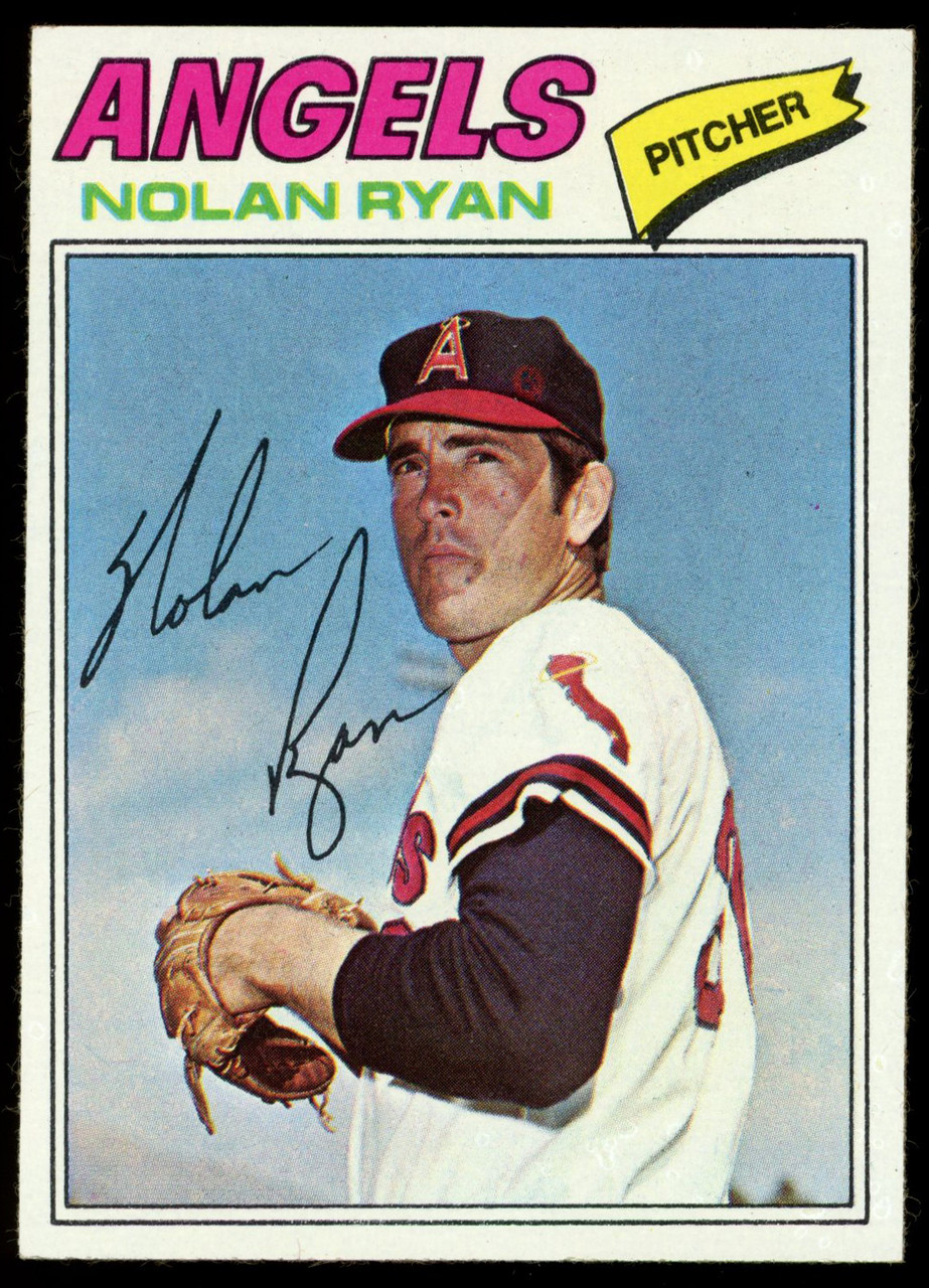 NOLAN RYAN SIGNED WITH CERTIFICATION FAMOUS BLOODY