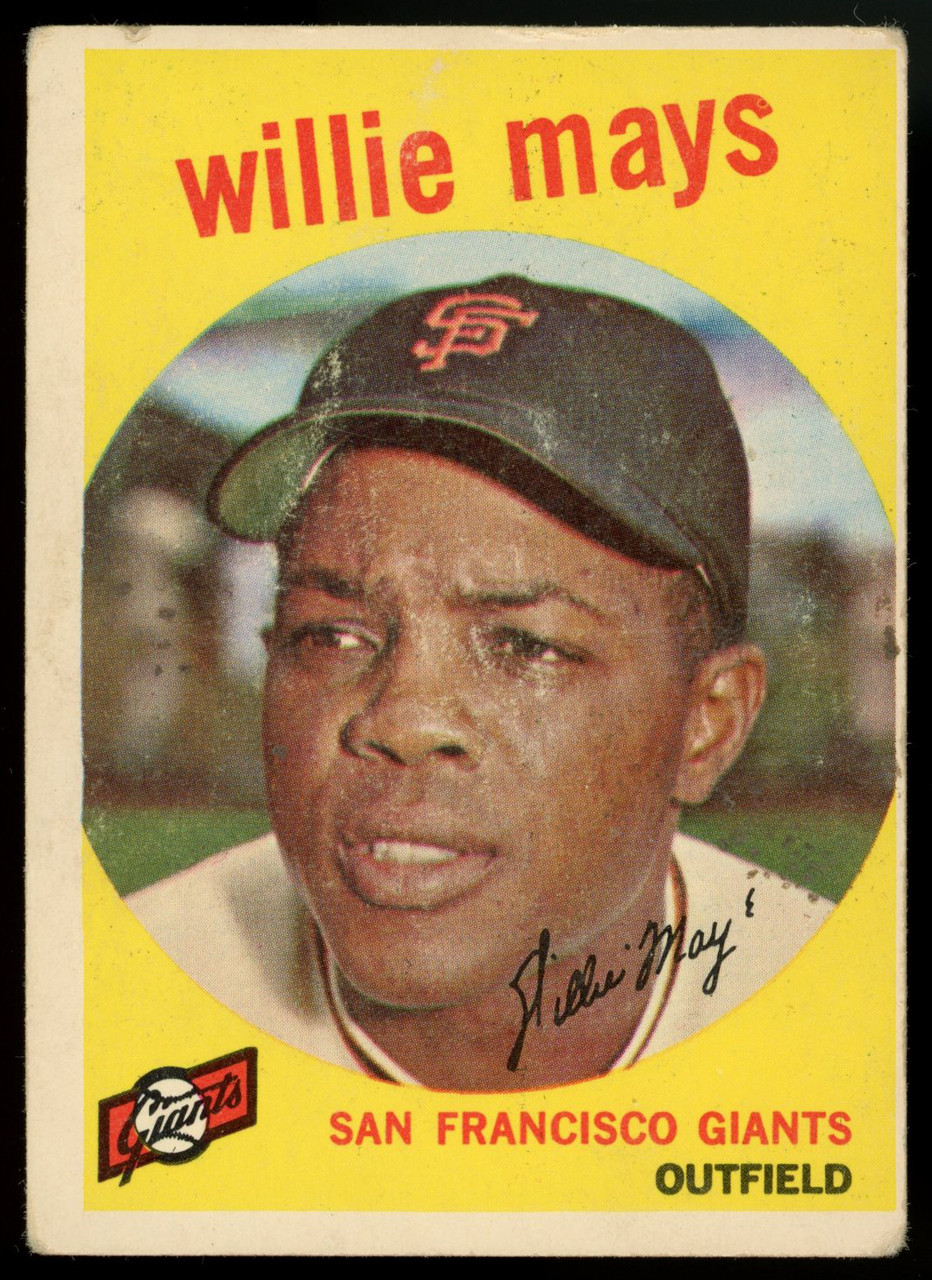 Top 20 Willie Mays Baseball card list to buy now!