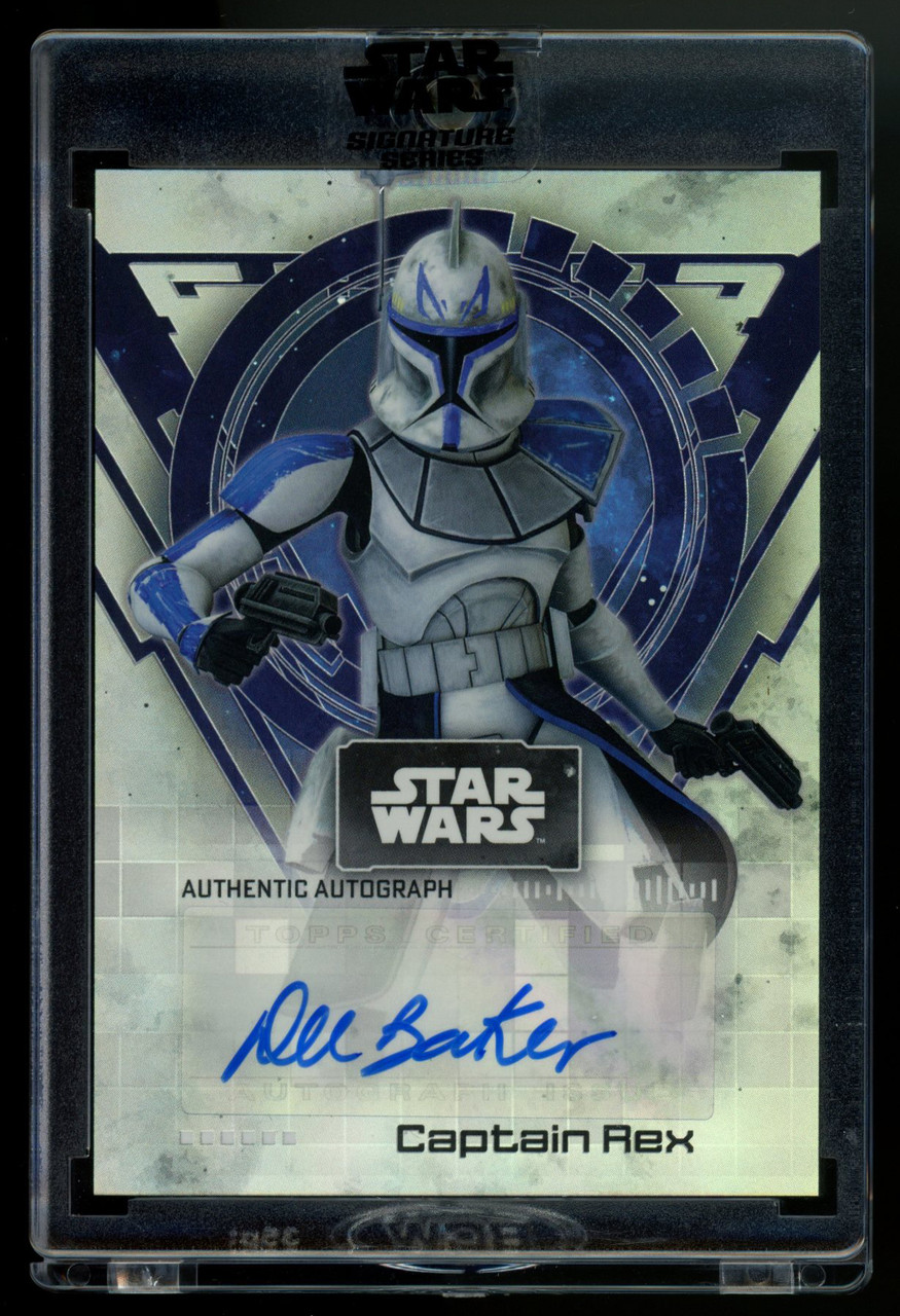 2022 Topps Star Wars Signature Series Dee Bradley Baker Captain