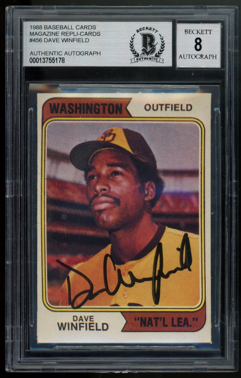 Dave Winfield MLB Memorabilia, Dave Winfield Collectibles