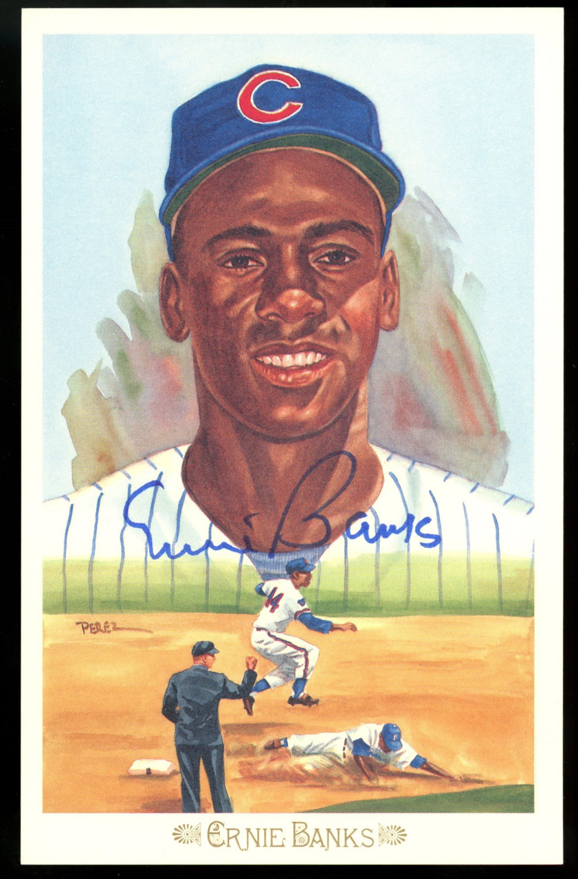 Ernie Banks Memorabilia, Ernie Banks Collectibles, Verified Signed Ernie  Banks Photos