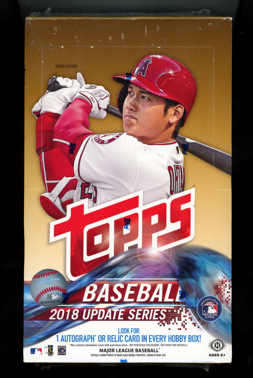 Topps MLB update 2018 未開封 大谷翔平 Topps MLB update 2018 未開封