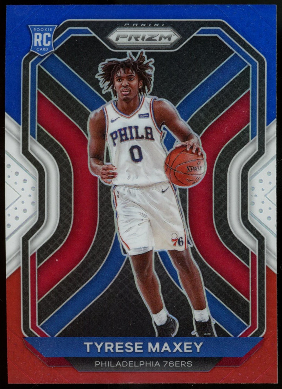 tyrese maxey red jersey