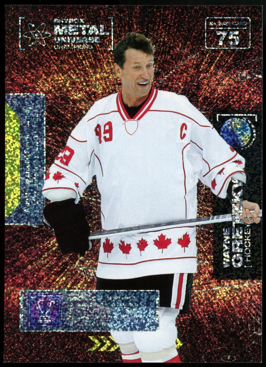 2021 Skybox Metal Universe Champions Wayne Gretzky Silver Dot /299