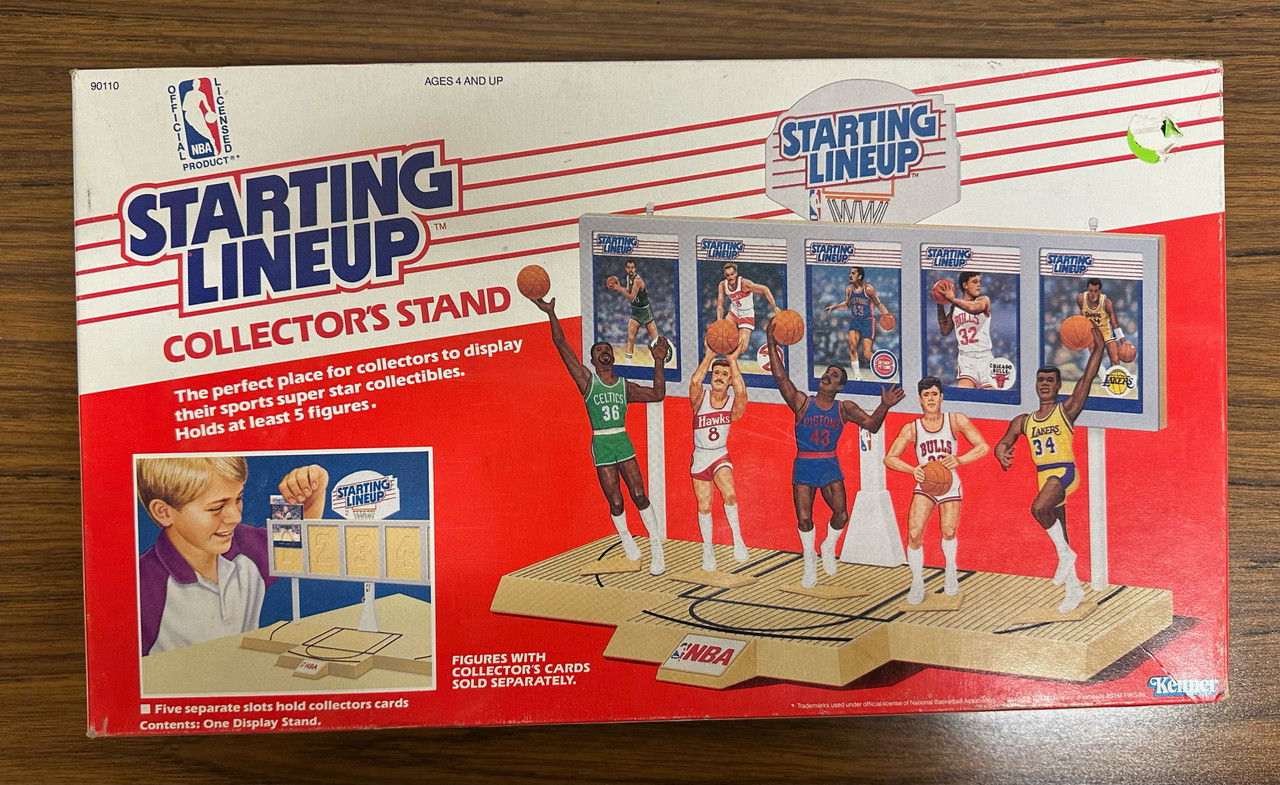 1988 Kenner Starting Lineup NBA Basketball Collectors Stand Sealed
