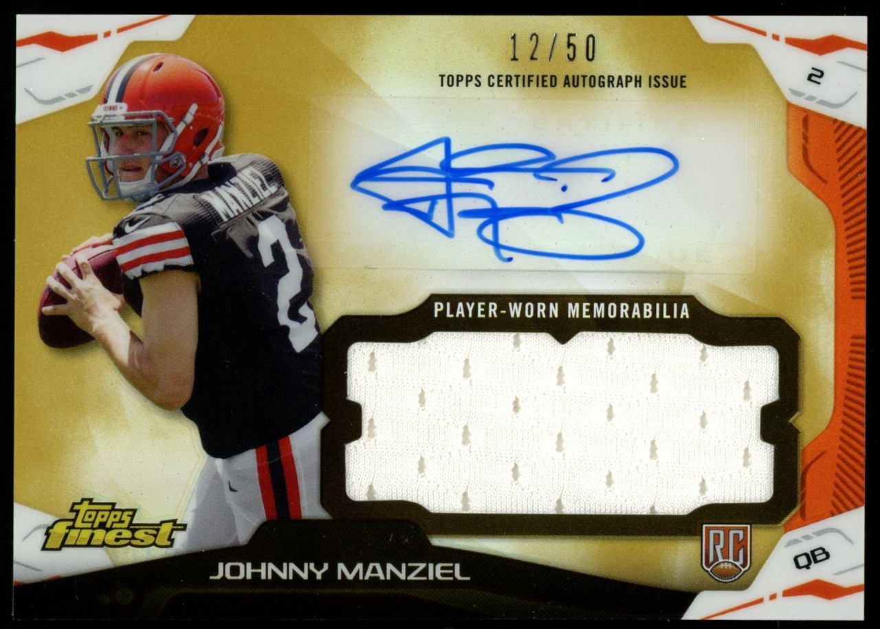 Johnny Manziel Baseball Cards and Autographs from Topps, Leaf