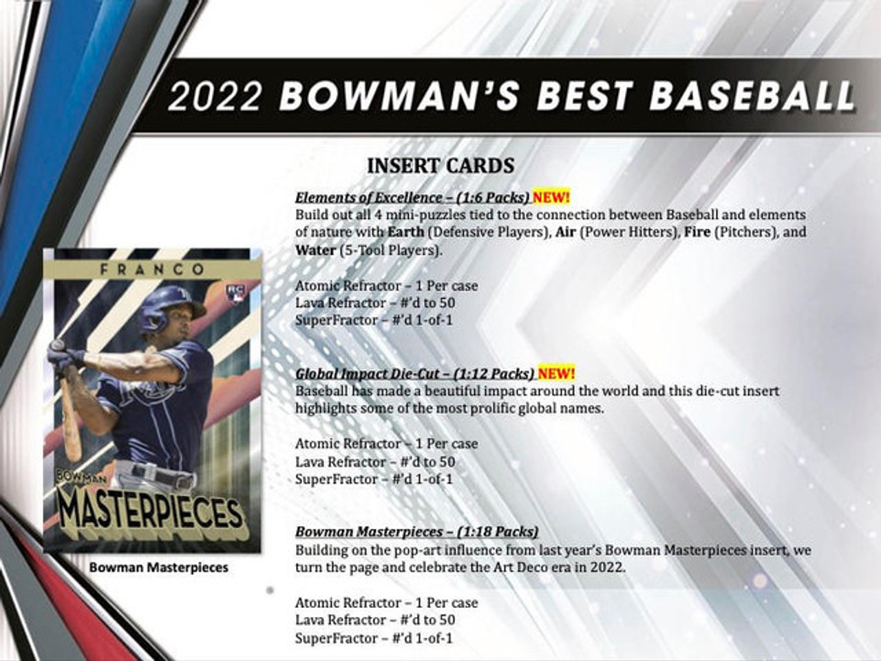 切売販売 MLB 2022 BOWMANS BEST LAVA リフレクター 大谷翔平 人気が