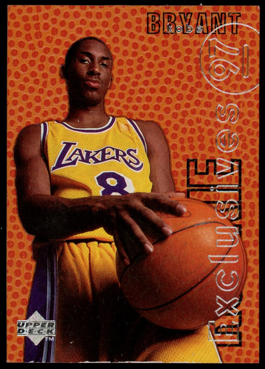 1996/97 Upper Deck Kobe Bryant Rookie Exclusives RC #R10 NM/MT ...