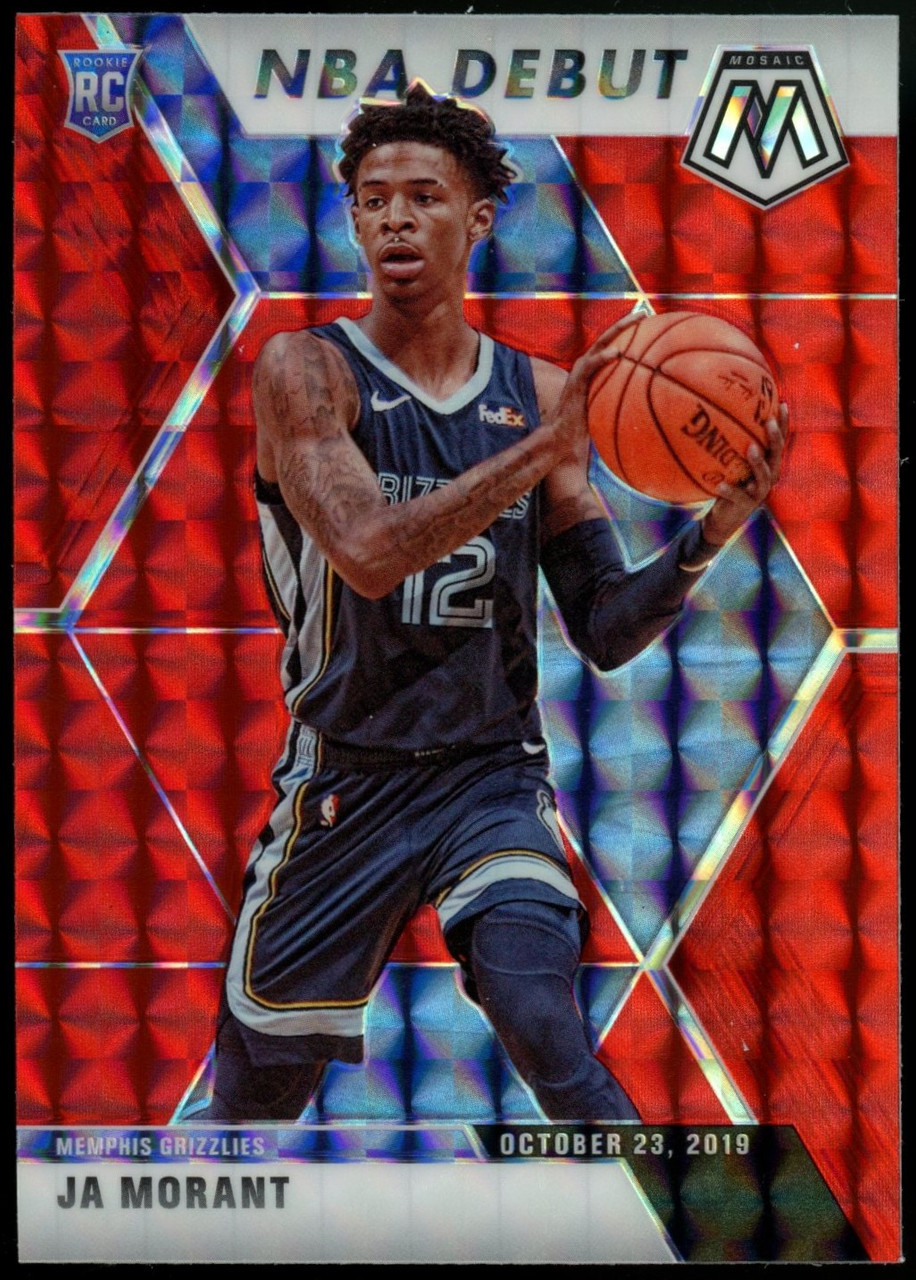 2019/20 Mosaic Ja Morant NBA Debut RC Red Prizm #274 - Legends Fan