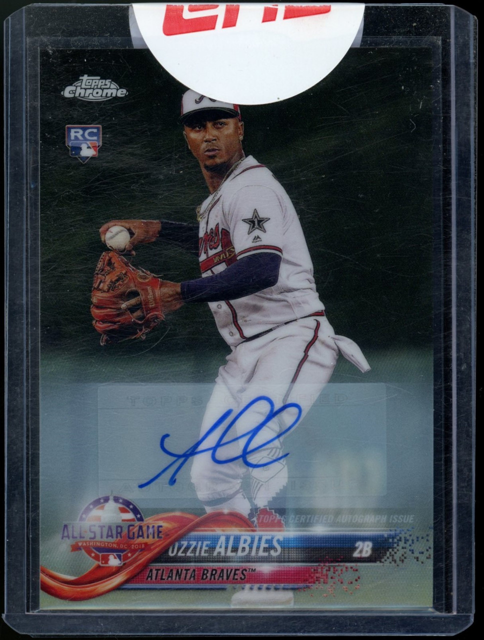 Juan Soto Autographed 2018 Topps Update Rookie Card #US300