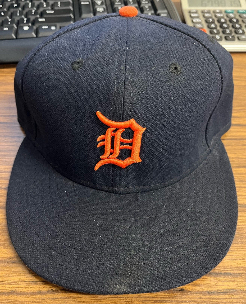 Greene Exclusive! Riley Greene Game-Used Detroit Tigers Home Cap