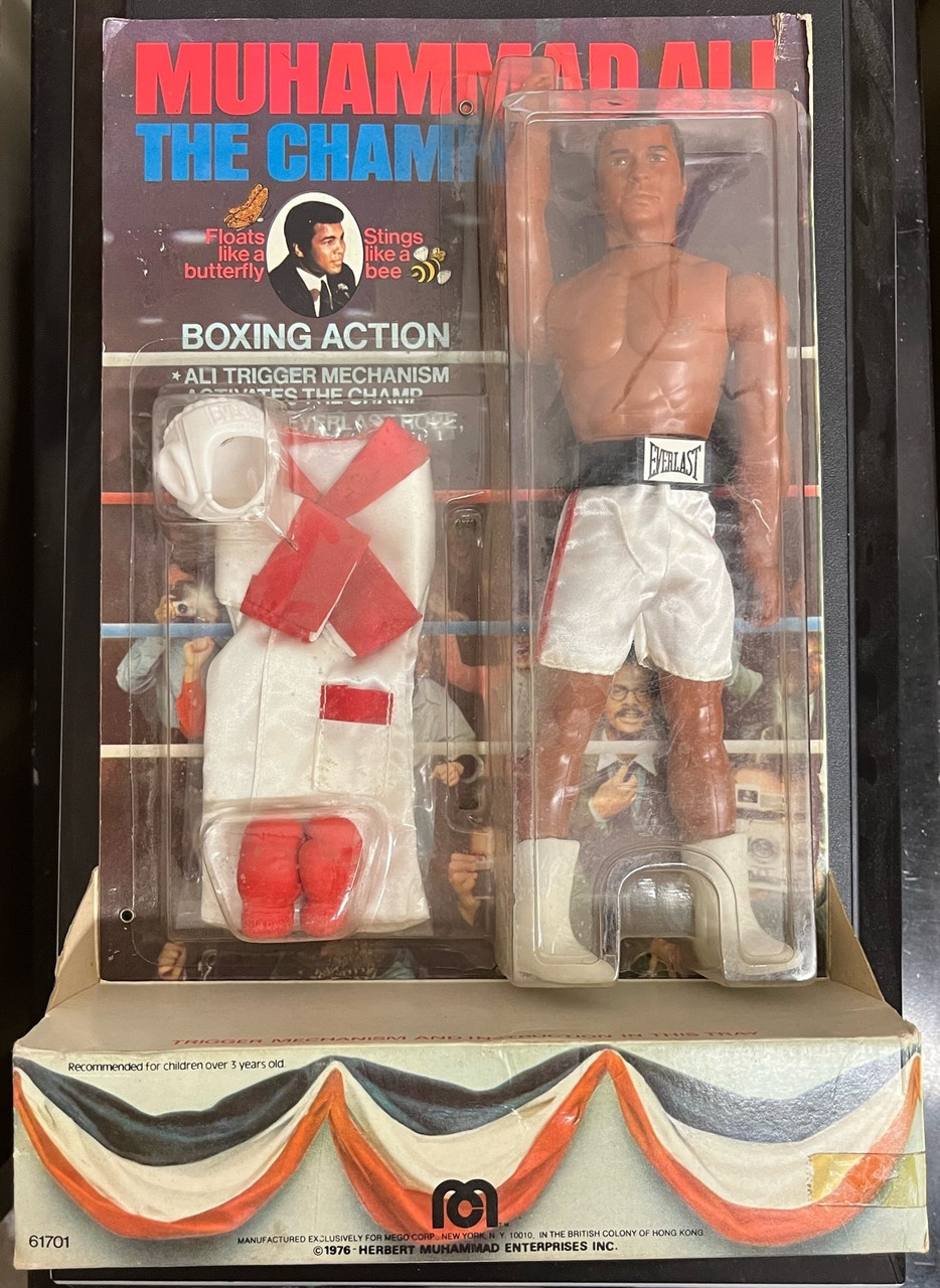 1976 Muhammad Ali Mego The Champ Action Figure in Original Package