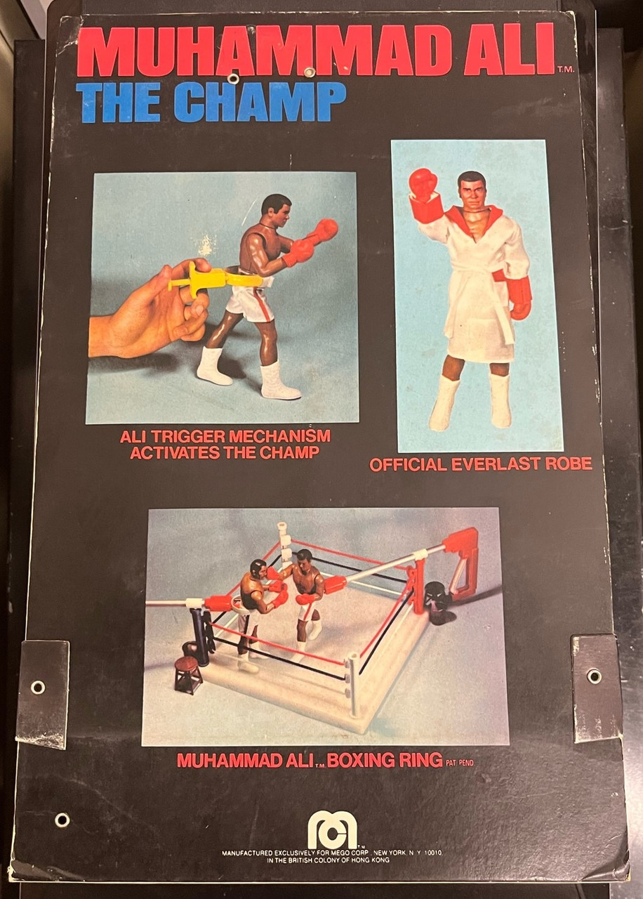 1976 Muhammad Ali Mego The Champ Action Figure in Original Package