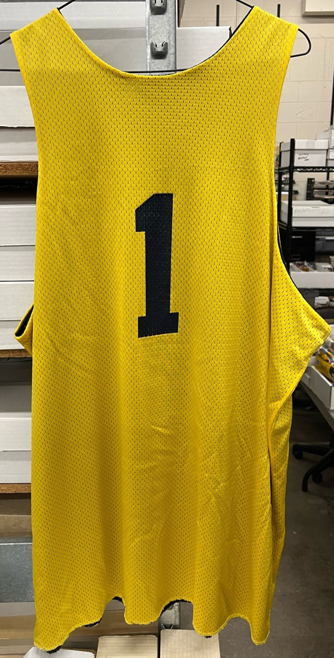 Jamal Crawford Signed Autographed Game Used Practice Jersey Michigan -  Legends Fan Shop