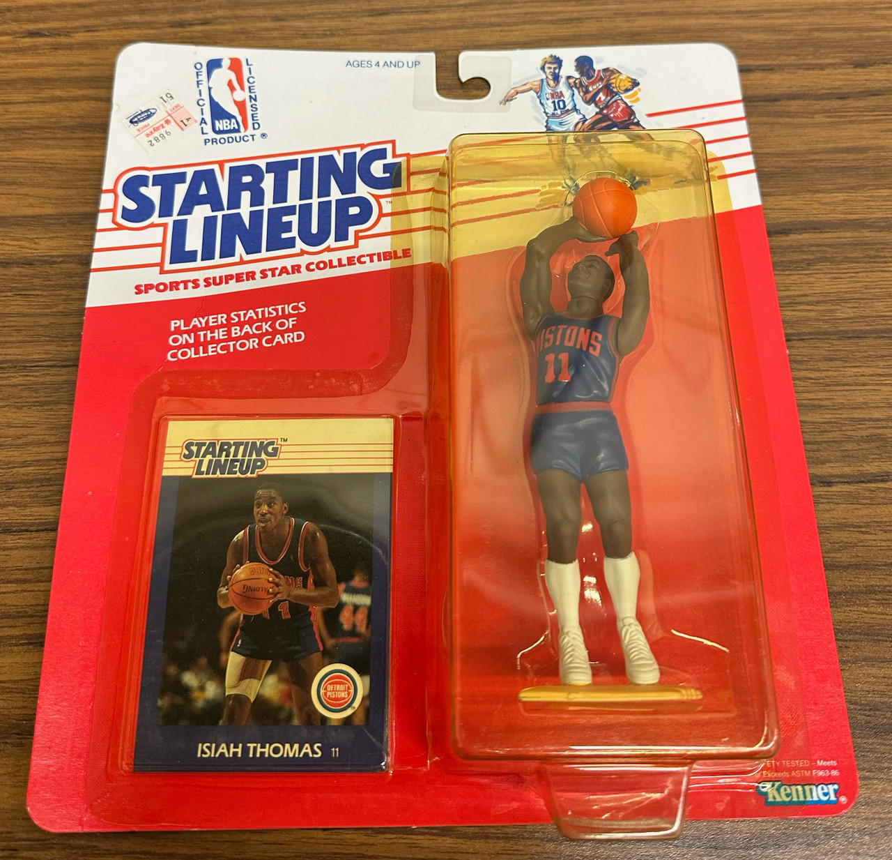 1988 Kenner Starting Lineup Isiah Thomas Figure Legends Fan Shop
