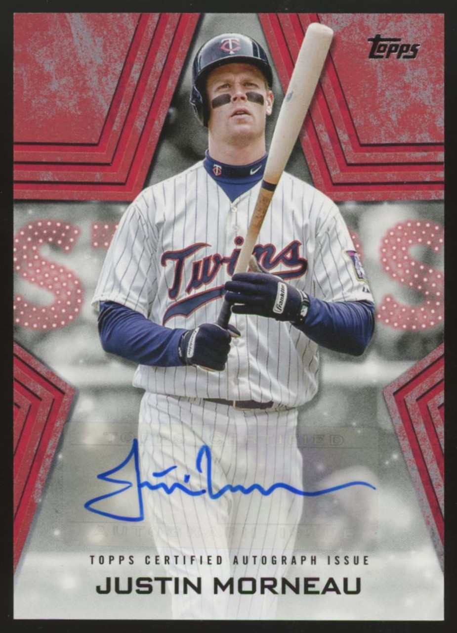 2023 Topps Series 1 Justin Morneau Stars Auto /25 #BSA-JMO