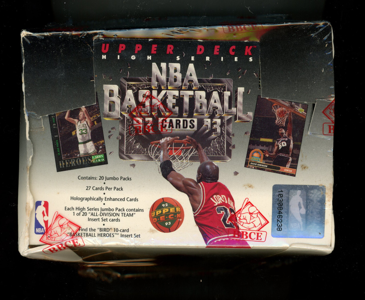  1992-93 Upper Deck Basketball High Series (Text and