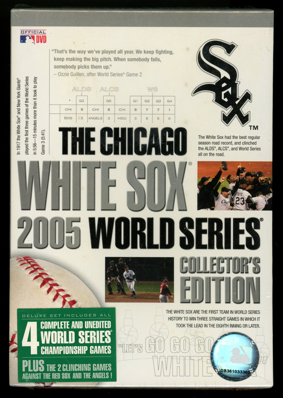 The Chicago White Sox: 2005 World Series Collectors Edition Sealed DVD Set  NEW - Legends Fan Shop