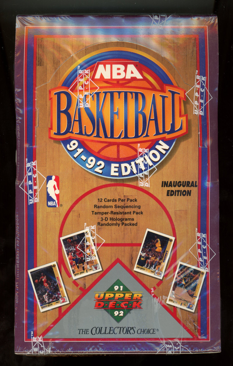 1991-92 Upper Deck Basketball Factory Sealed Box