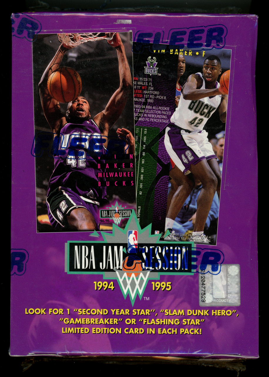 1994/95 Fleer NBA Jam Session Basketball Box Factory Sealed