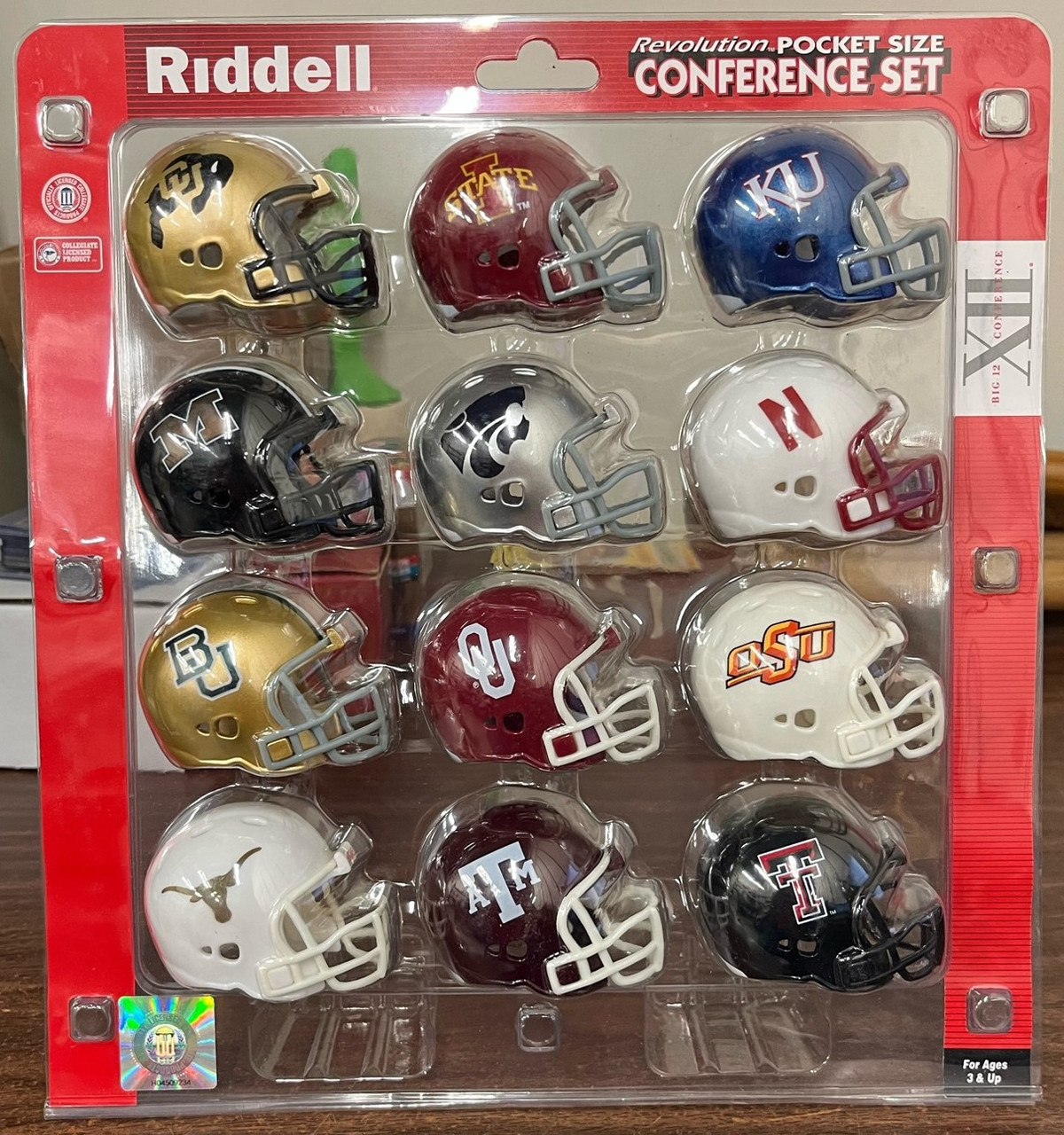 NFL Riddell Pocket Pros AFC Eastern Division 1998 #5 Mini Helmets Set New  In Pack - GoodNReadyToGo